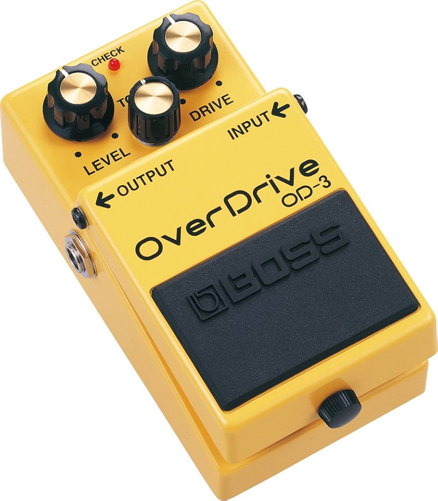 BOSS OD-3 Overdrive Guitar Pedal (OD-3), Gold : Amazon.ca: Musical
