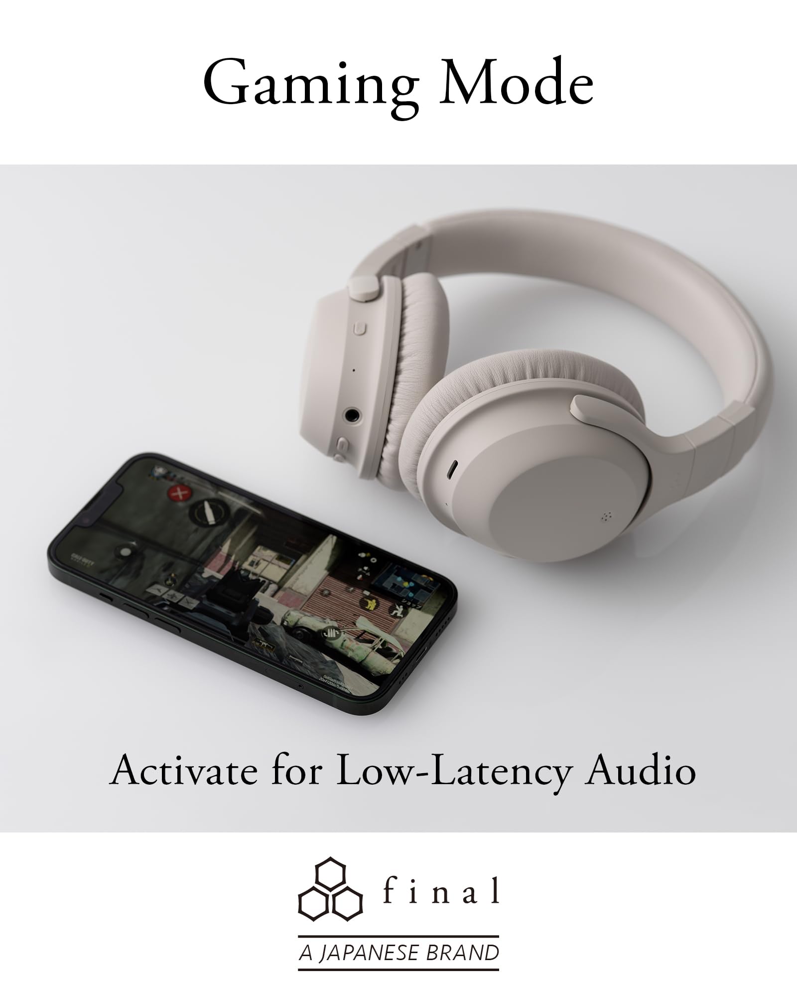 final UX2000 Wireless Active Noise Cancelling Headphones