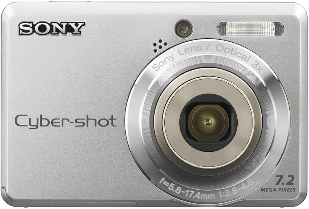 Sony CyberShot S730 Digital Camera - Silver (7.2MP, 3x Optical