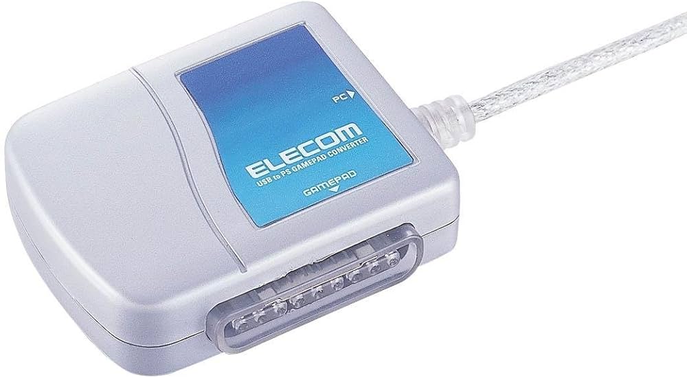 Amazon | エレコム ゲームパッドコンバータ USB接続 プレステ/プレステ