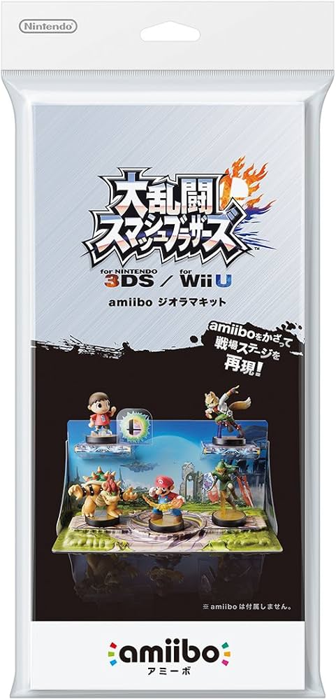 Amazon.com: Diorama Kit for amiibo Super Smash Bros. Nintendo Wii