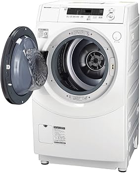 Amazon | シャープ ドラム式 洗濯乾燥機 洗濯10kg/乾燥5kg ES-H10G-WL