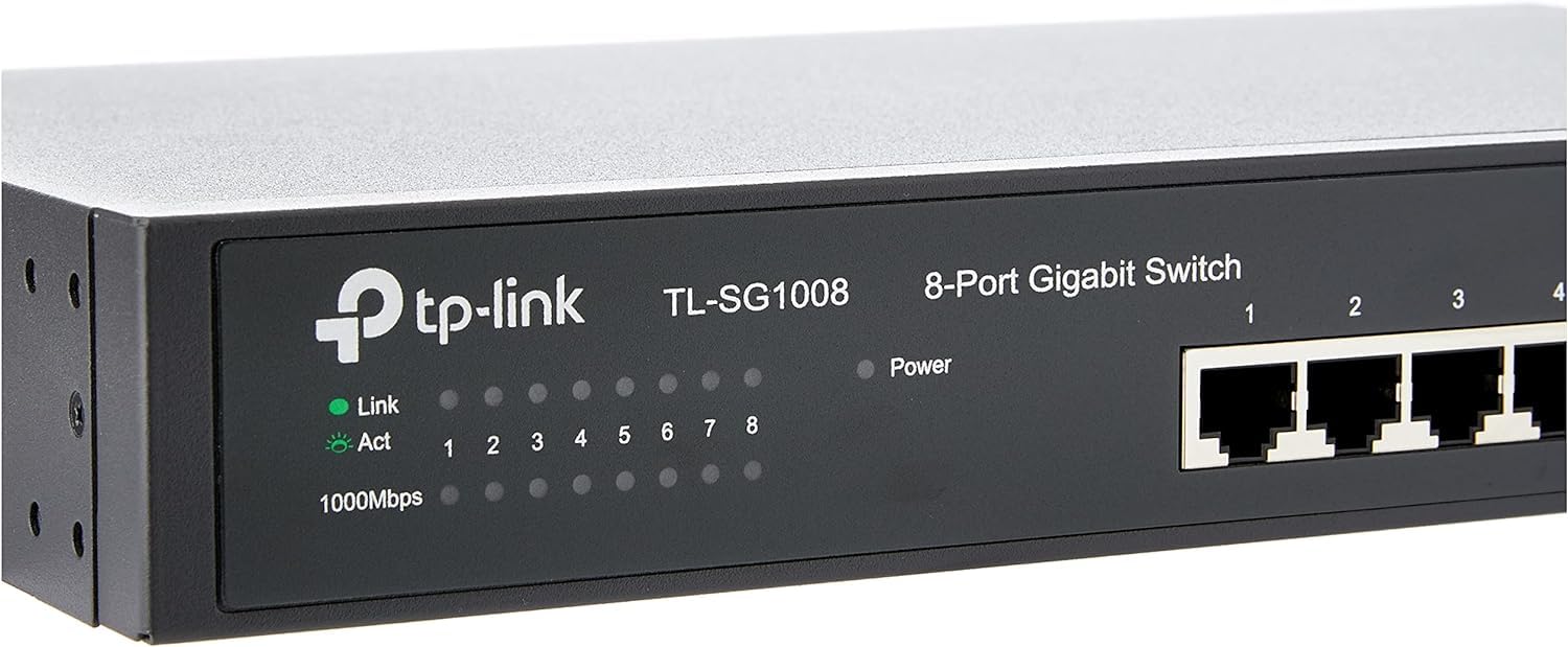 Amazon.com: TP-Link 8-Port Gigabit Ethernet Unmanaged Switch