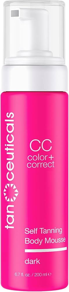 Amazon.com: Tanceuticals CC Self Tanning Body Mousse - Dark Self