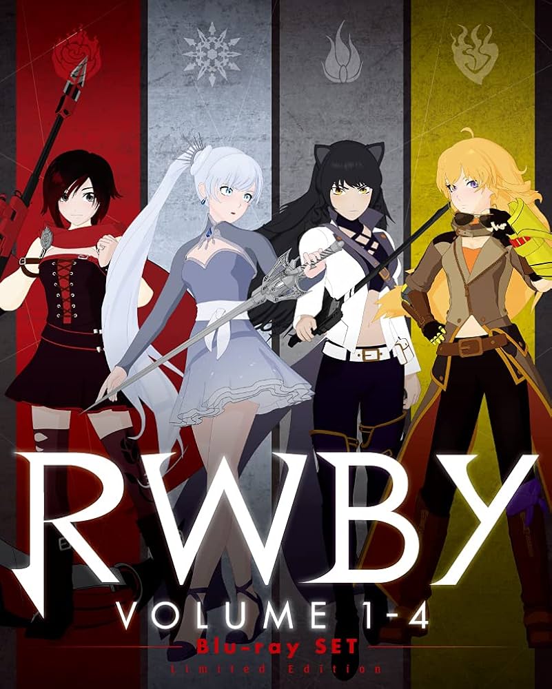 Amazon.com: RWBY Volume 1-4 ブルーレイSET(初回仕様) [Blu-ray]