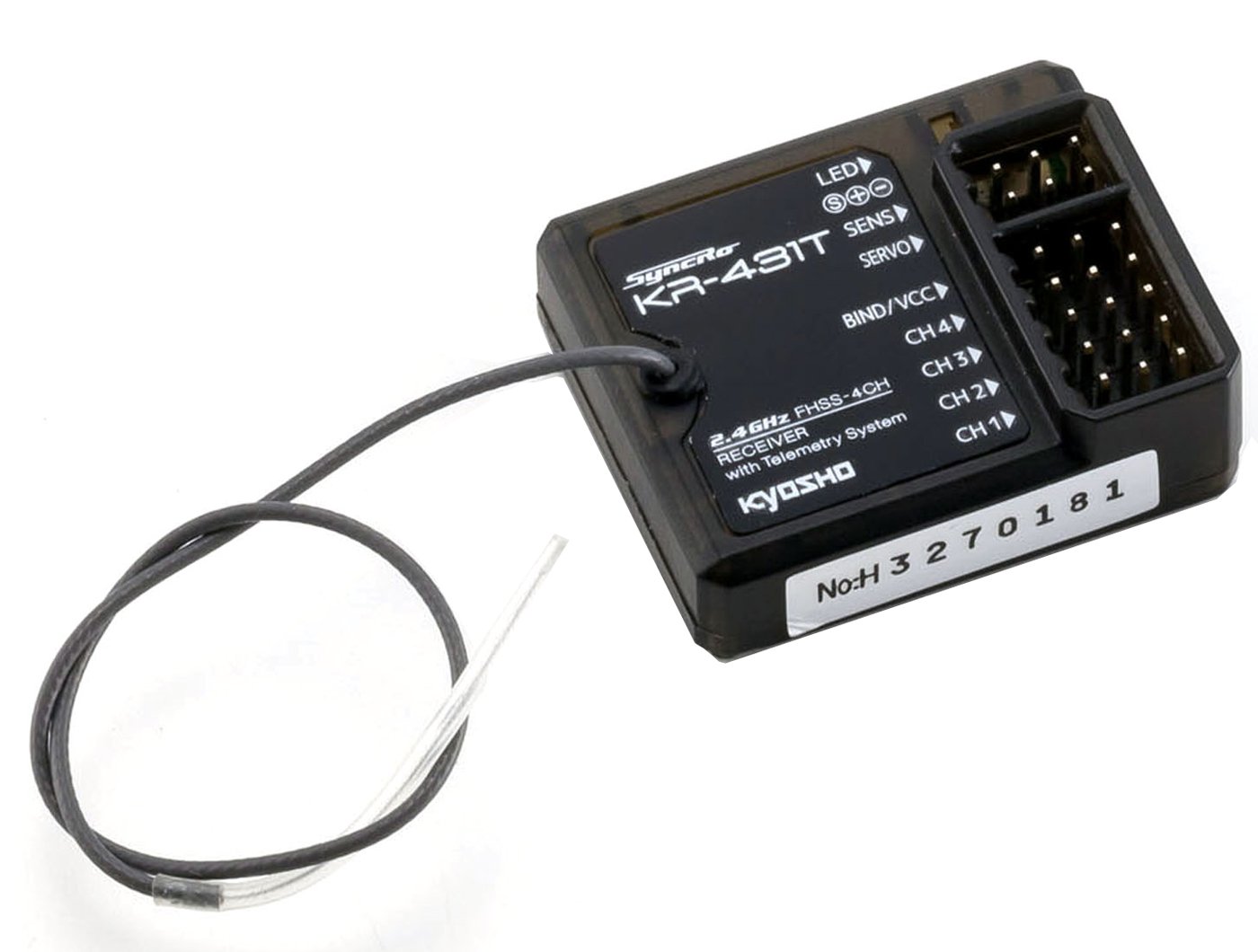 Amazon | 京商 Syncro KR-431T レシーバー ラジコン用パーツ 82137