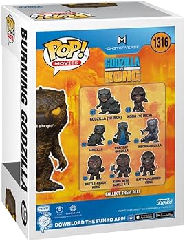 Amazon.co.jp: Funko POP! Movies #1316 ゴジラ対コング 映画 暗闇で
