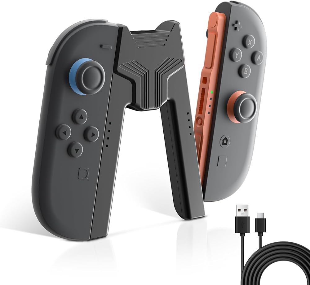 Amazon.co.jp: Switch 2 Joycon専用 充電グリップ AstroniSync V型
