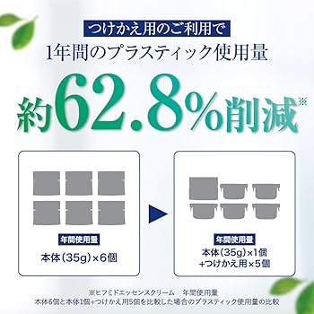 Amazon | ヒフミド エッセンスクリーム つけかえ用 35g 保湿クリーム