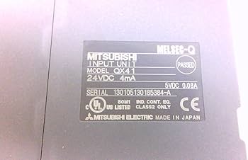 Amazon.co.jp: 三菱シーケンサ Qシリーズ DC入力ユニット QX41 新品