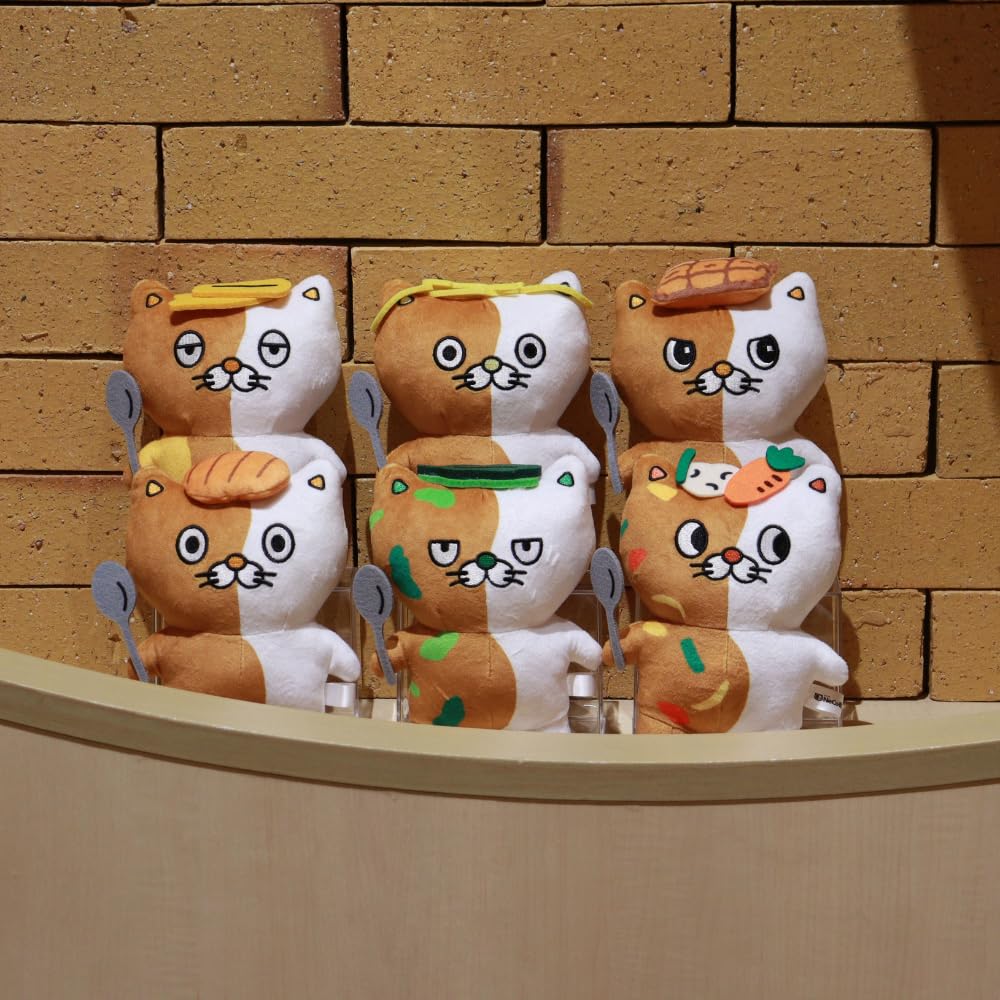 Amazon.co.jp: NeCo壱（ネコイチ）ぬいぐるみ チーズカレーニャ : おもちゃ