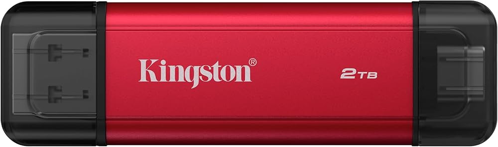 Amazon.com: Kingston 2TB Dual USB-A/C Portable SSD | Up to 1050MB