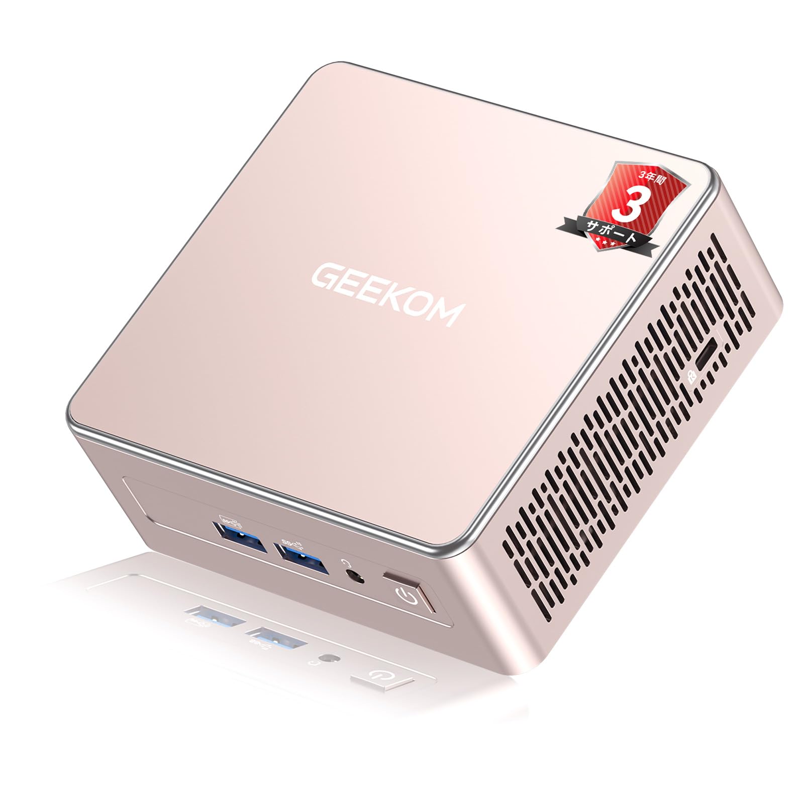 Amazon.co.jp: ミニPC GEEKOM A5、AMD Ryzen 7 8コア/16スレッド 最大