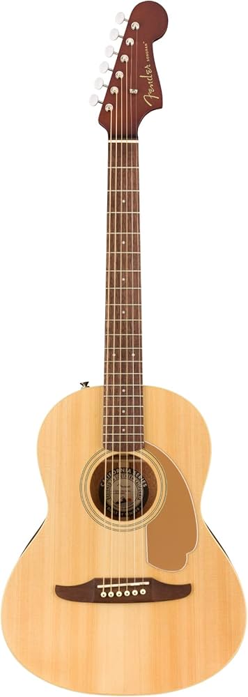 Fender Sonoran Mini Acoustic Guitar, with 2-Year Warranty, Natural