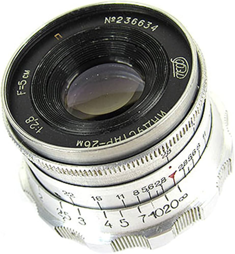 Amazon | ※オールドレンズ※FED INDUSTAR-26M 52mm/f2.8 Lマウント