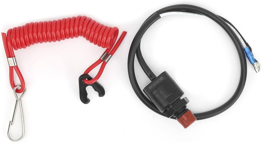 Amazon.co.jp: KIMISS 緊急停止スイッチ用安全テザー 6E9-82575-09 船