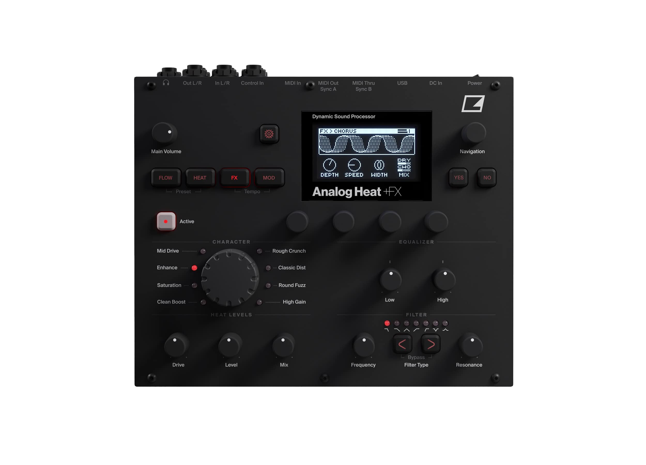 Amazon.com: Elektron Analog Heat+FX Tabletop Stereo Analog