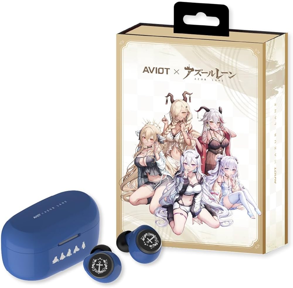 Amazon.co.jp: AVIOT TE-V1R-AZL アズールレーン コラボ ワイヤレス