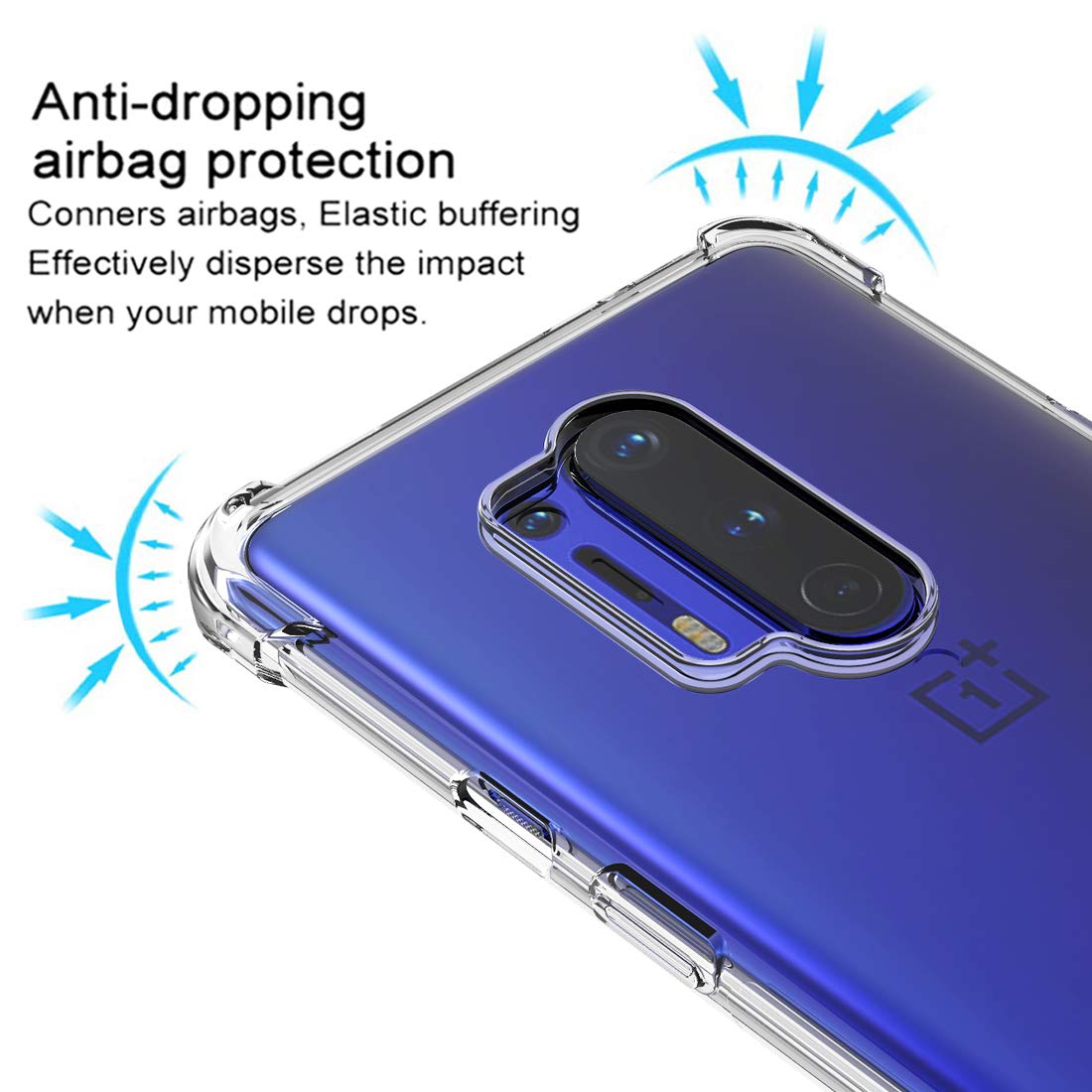 Amazon.com: Osophter for Oneplus 8 Pro Case - Clear Transparent