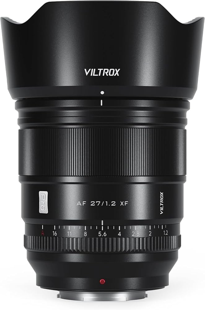 Amazon.co.jp: Viltrox AF 27mm F1.2 Pro XF フジフイルム用 中望遠 単