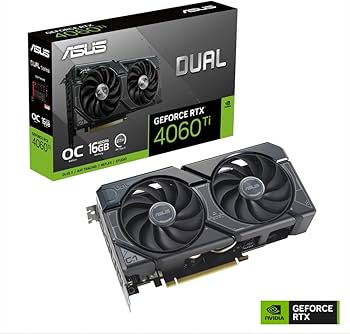 Amazon | ASUS NVIDIA GeForce RTX 4060 Ti OC Edition 16GB GDDR6、2