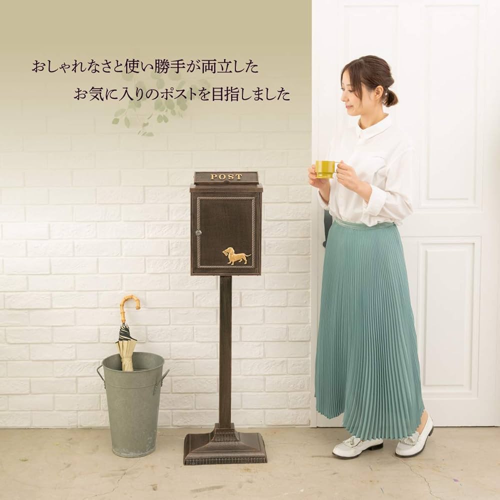 Amazon.co.jp: カバポスト(Cabapost) ポストスタンド ダックスフンド