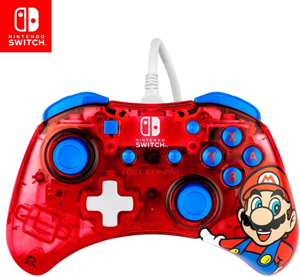 Amazon.com: PDP Gaming Rock Candy Wired Power Nintendo Switch Pro