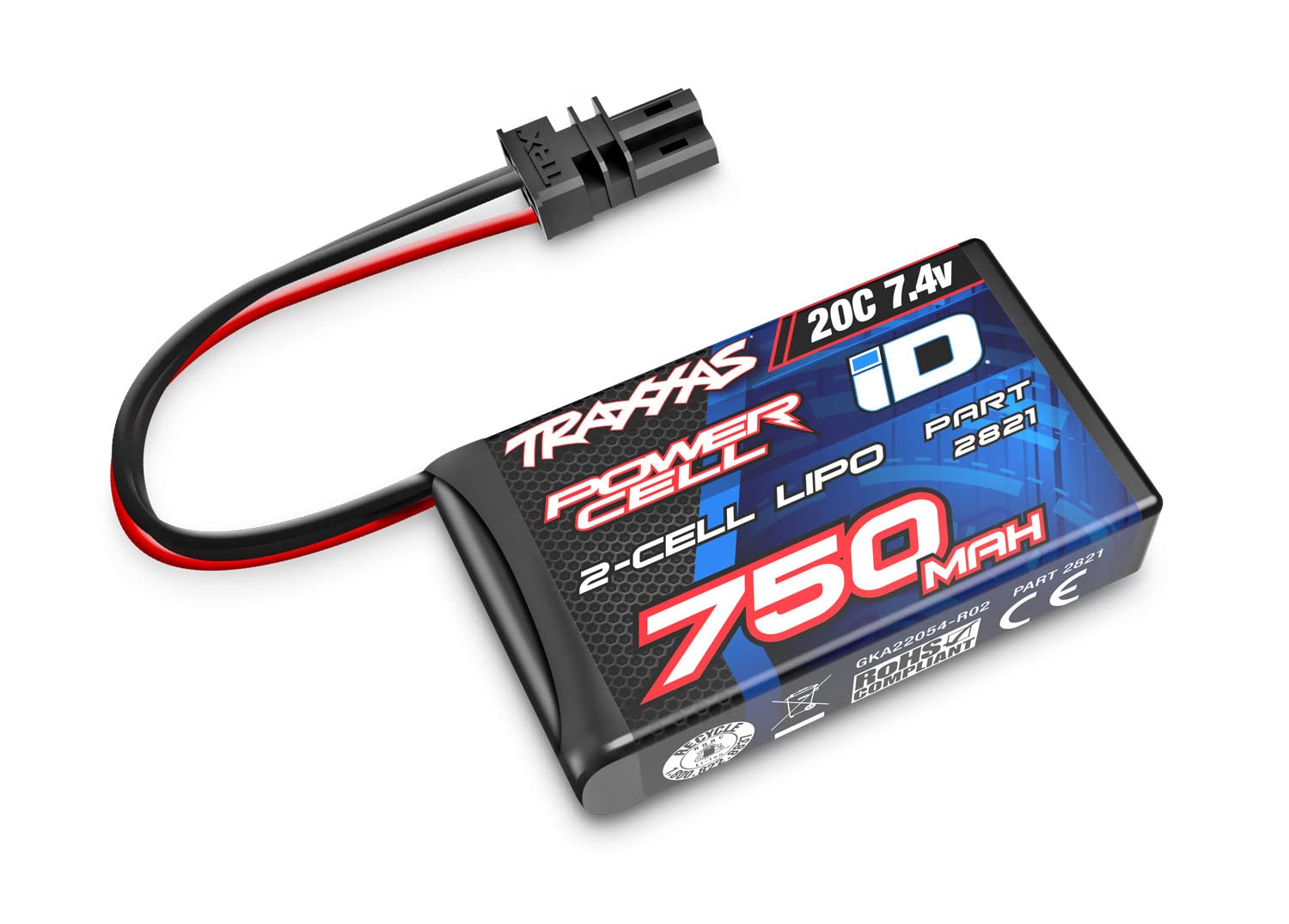 Amazon.co.jp: トラクサス TRX4M 純正リポバッテリー 2s 750mAh 20c ID