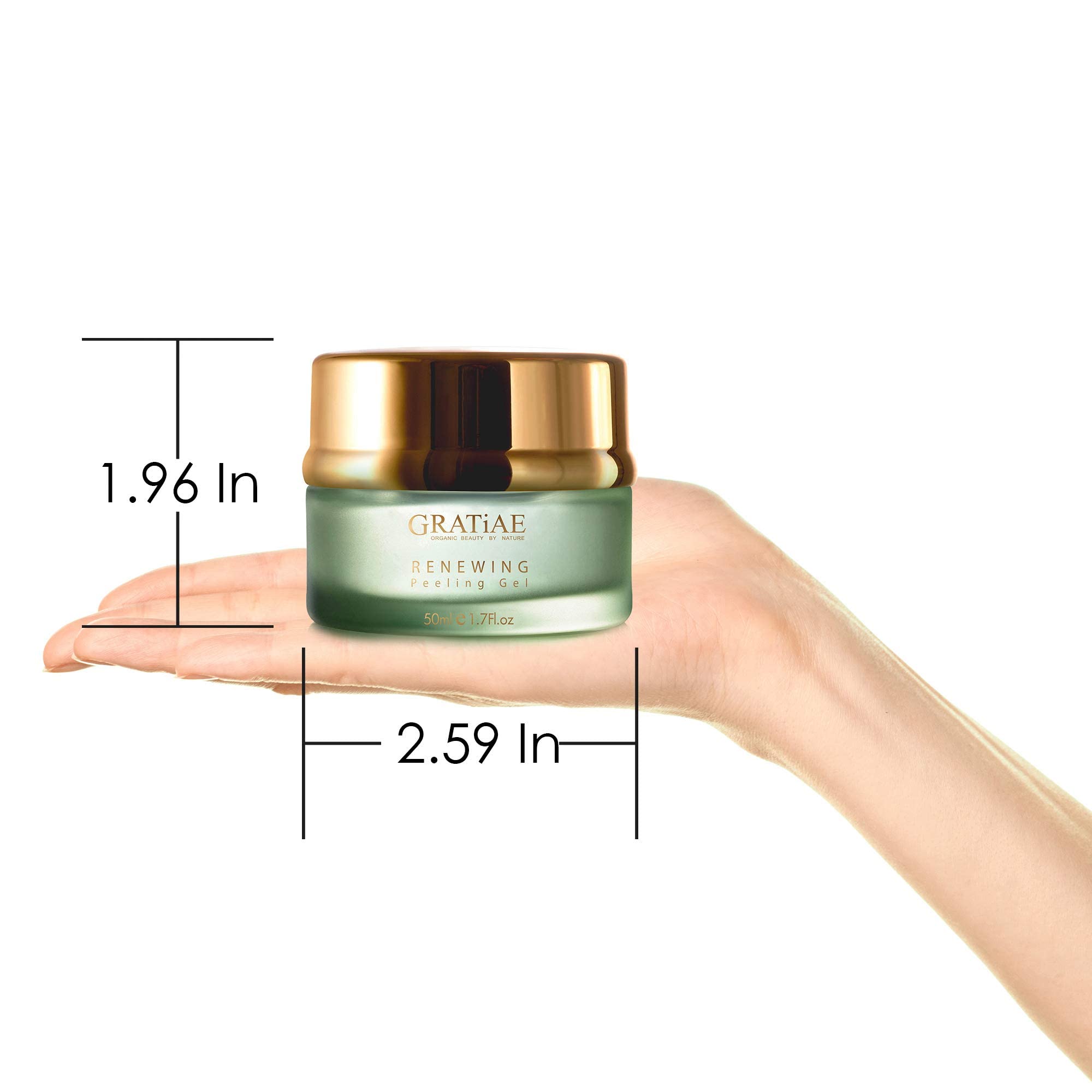 Amazon.com : Gratiae organic renewing Peeling gel face mask, mild