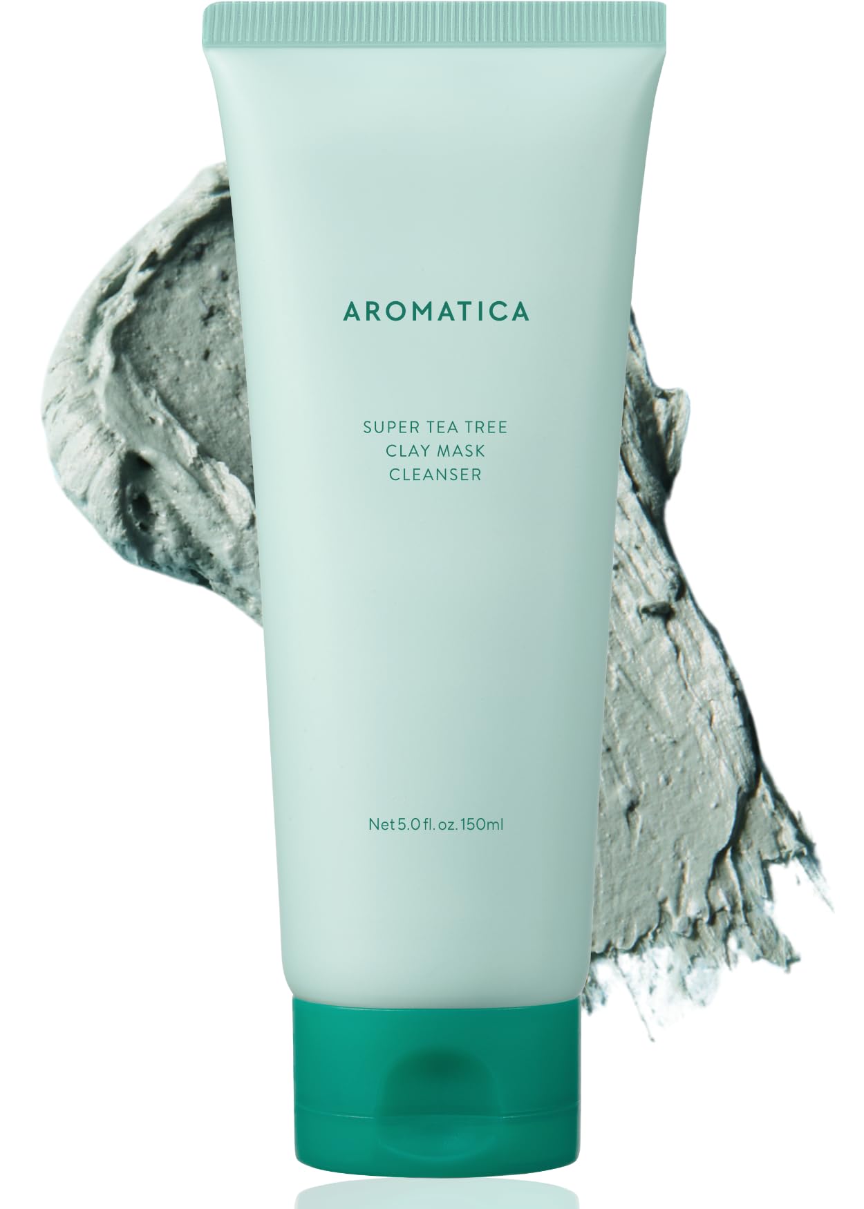 Amazon.com: AROMATICA Super Tea Tree Clay Mask Cleanser, Blackhead