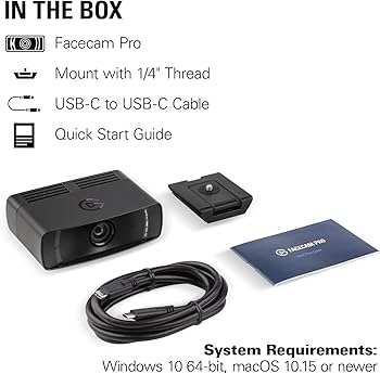 Amazon.com: Elgato Facecam Pro, True 4K60 Ultra HD Webcam for Live