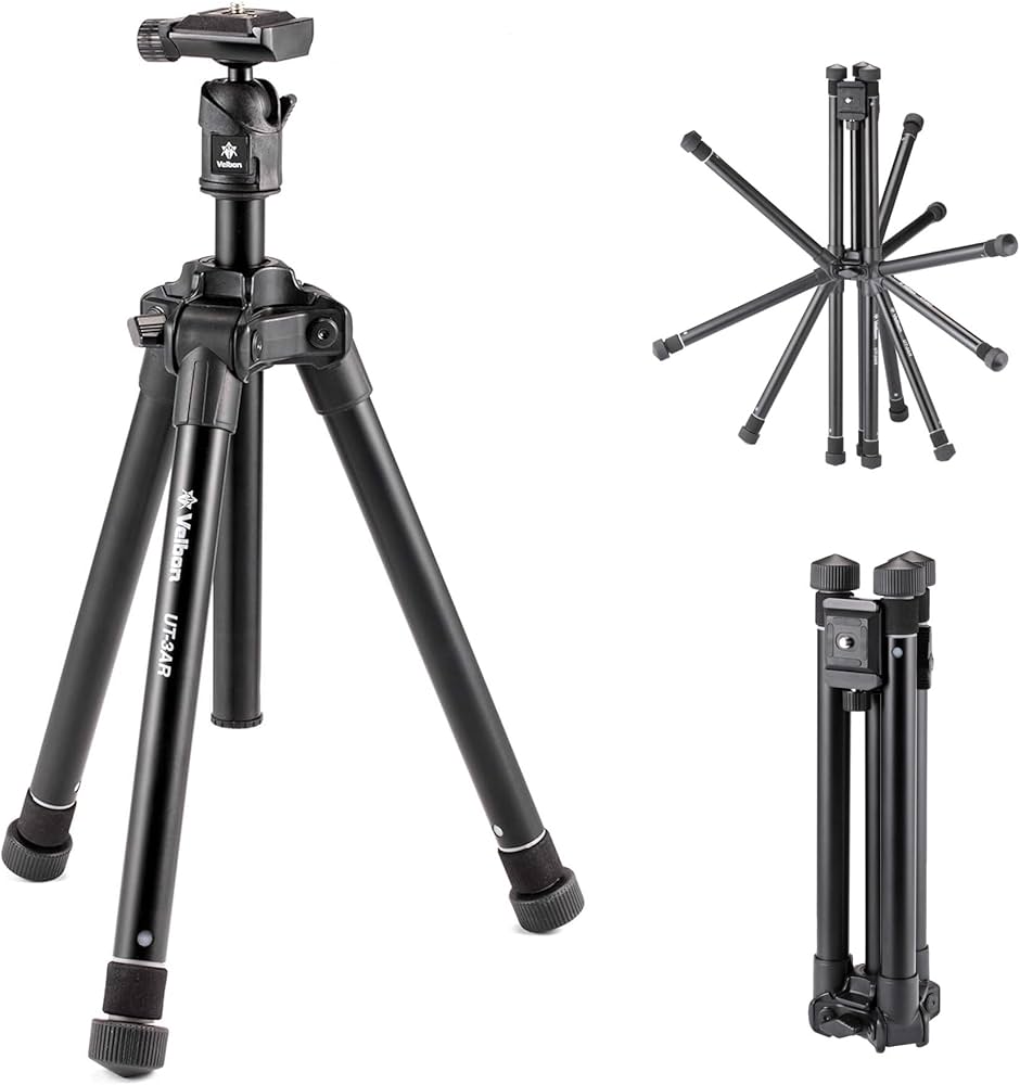 Amazon | Velbon トラベル三脚 ULTREK UT-3AR 5段 ウルトラロック 全高