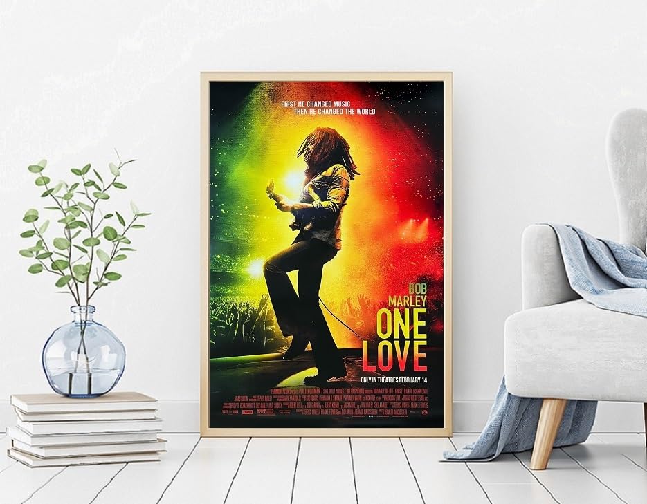 Amazon.co.jp: 映画ポスター ボブマーリー ワンラブ BOB MARLEY One