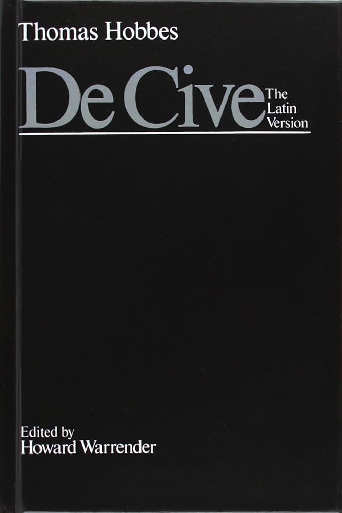 ホッブズ 市民論 De Cive ホッブズ 市民論 De Cive ホッブズ 市民論 De