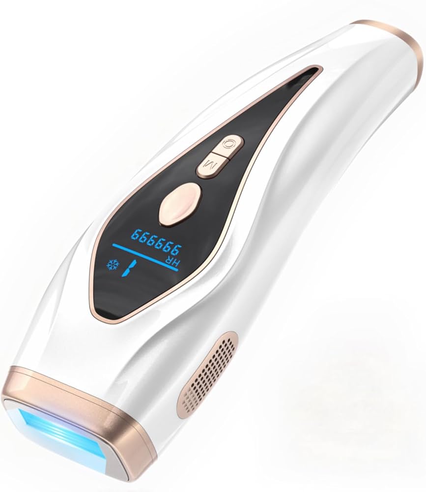 Amazon | 脱毛器 VIO対応【サロン級IPL光・低刺激・冷感無痛ケア】冷感