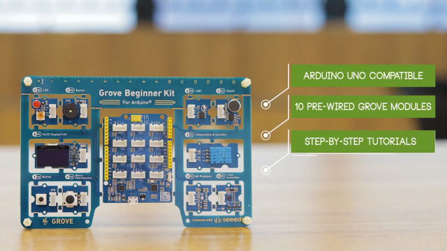 Amazon.com: Seeed Studio Grove Beginner Kit for Arduino - STEAM