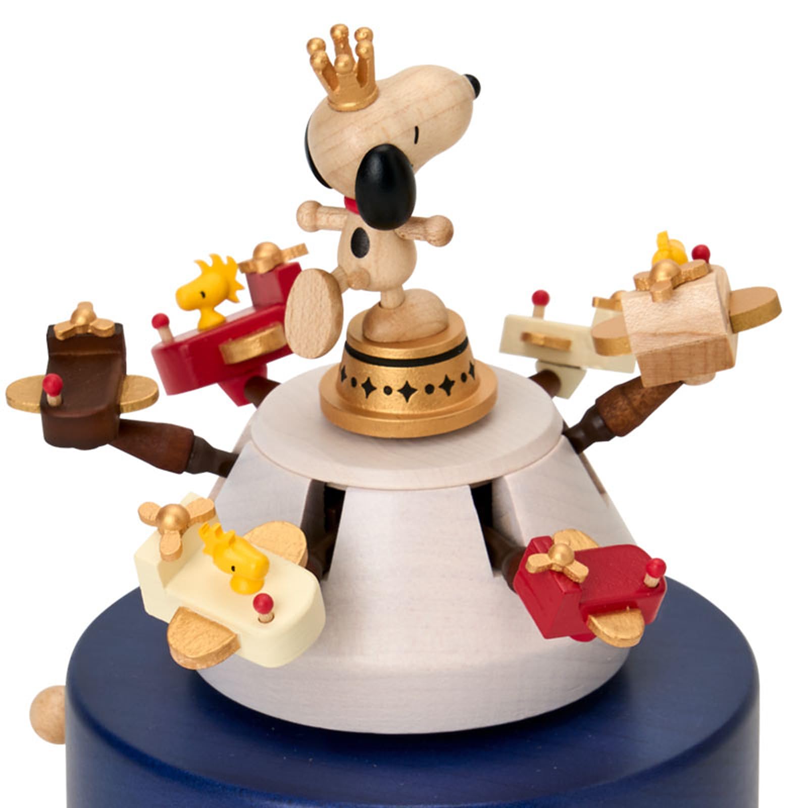 Amazon | サンリオ(SANRIO) 木製オルゴール 遊園地 スヌーピー