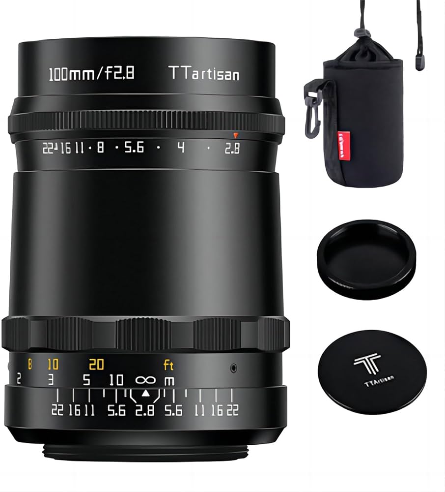 Amazon.co.jp: TTArtisan 100mm F2.8 フルサイズ対応 バブルボケレンズ