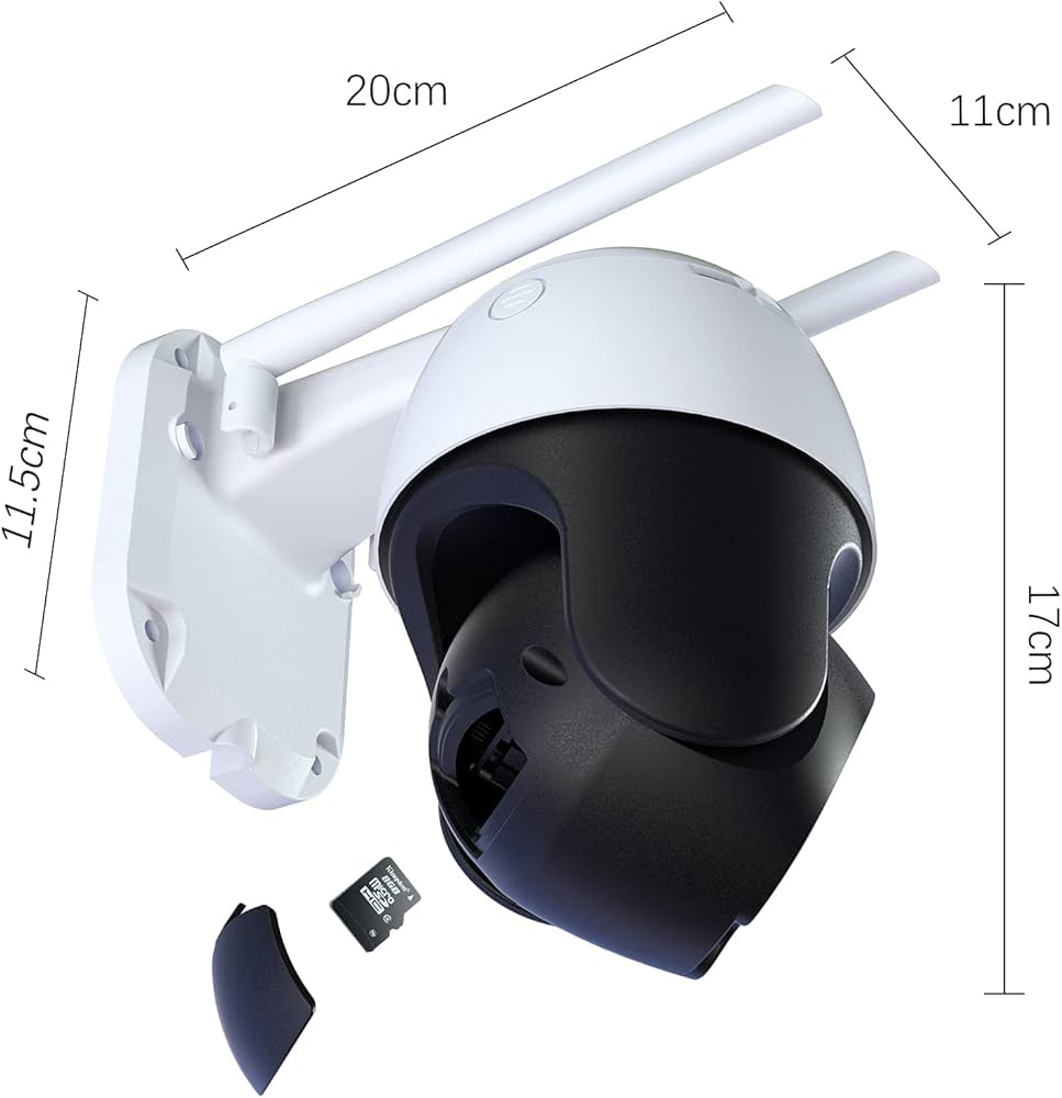 Amazon.co.jp: 【5倍光学ズーム・自動追尾 】Ctronics 防犯カメラ 屋外