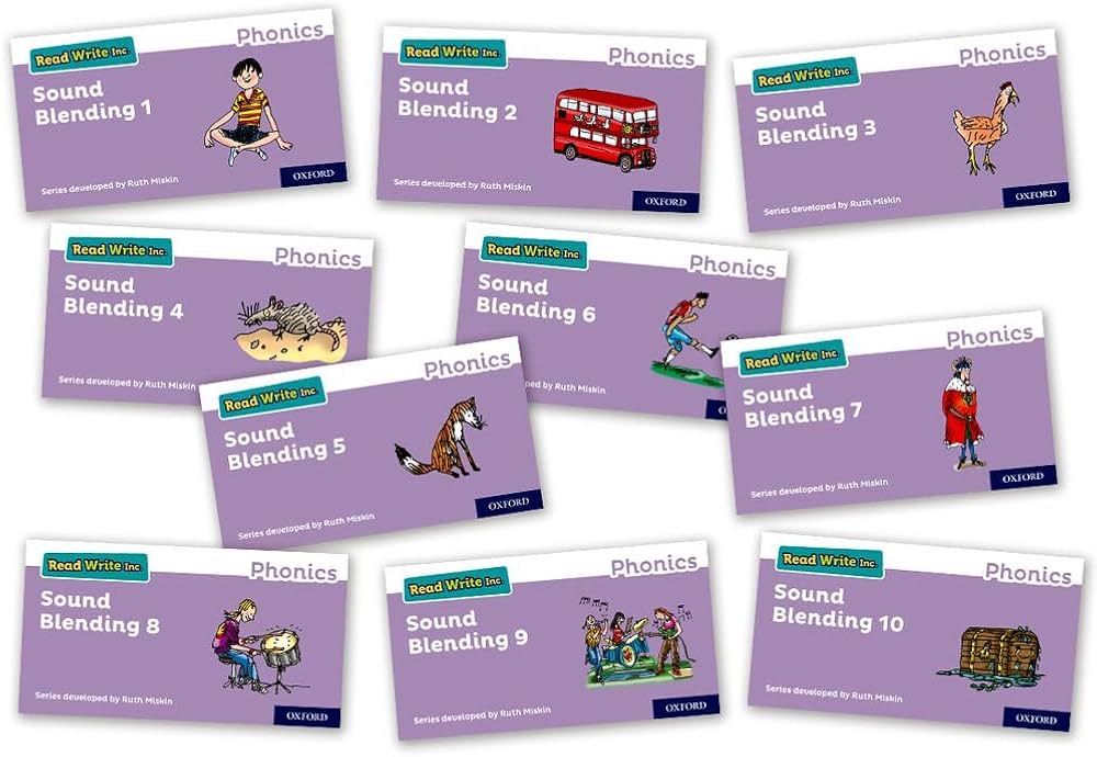 Read Write Inc. Phonics: Sound Blending Books - Mixed Pack of 10