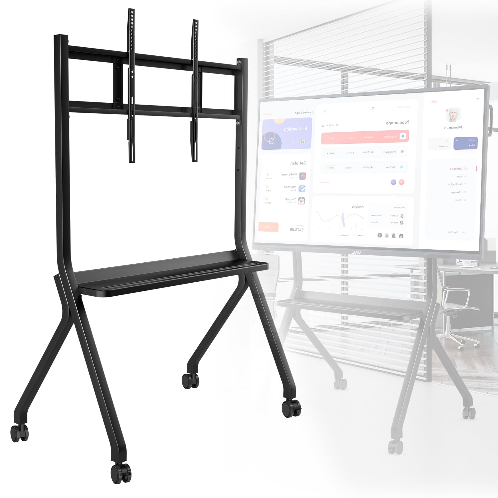 Amazon | JAV 電子黒板 スタンド インタラクティブ ホワイトボード