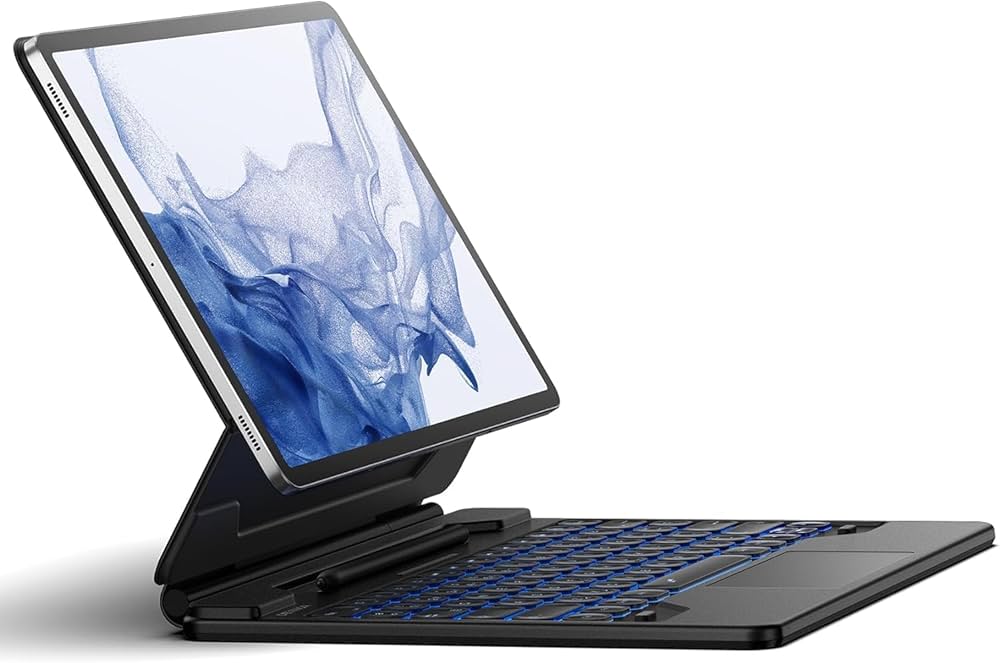 Amazon.co.jp: マグネット式 Galaxy Tab S9 FE 10.9インチ キーボード