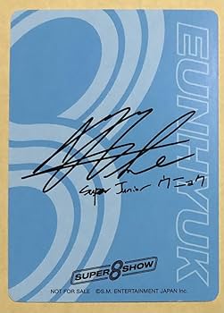 Amazon.co.jp: SUPER JUNIOR SJ ウニョク ヒョク EUNHYUK SUPER SHOW 8