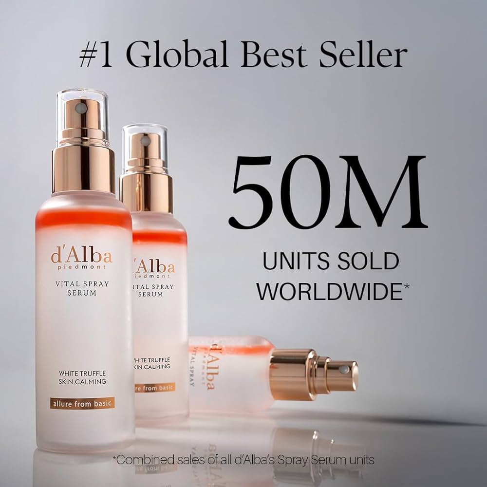 Amazon.com: d'alba Piedmont White Truffle Vital Spray Serum, Vegan