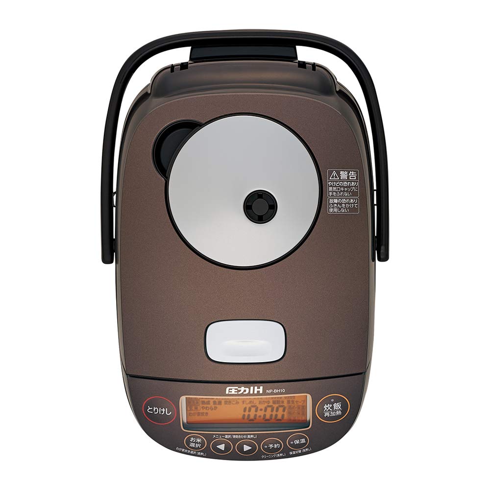 Amazon | 象印マホービン 炊飯器 5.5合 ブラウン NP-BH10-TA | 象印