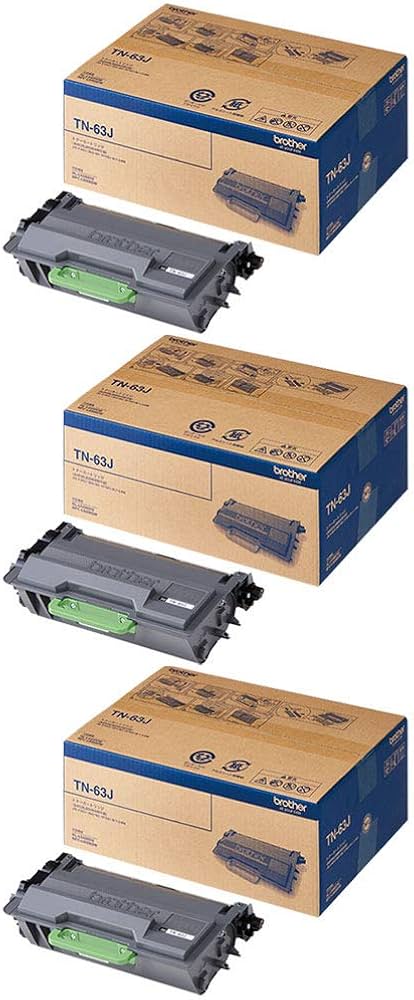 Amazon | BROTHER TN-63J / TN63J トナーカートリッジ 純正品 3本