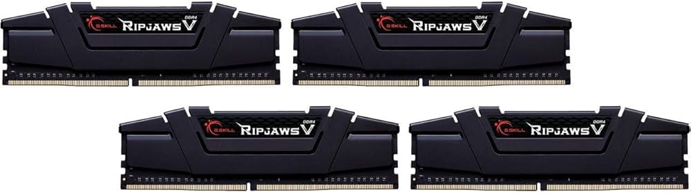 Amazon | G.SKILL 32GB（4 x 8GB）Ripjaws VシリーズDDR4 SDRAM