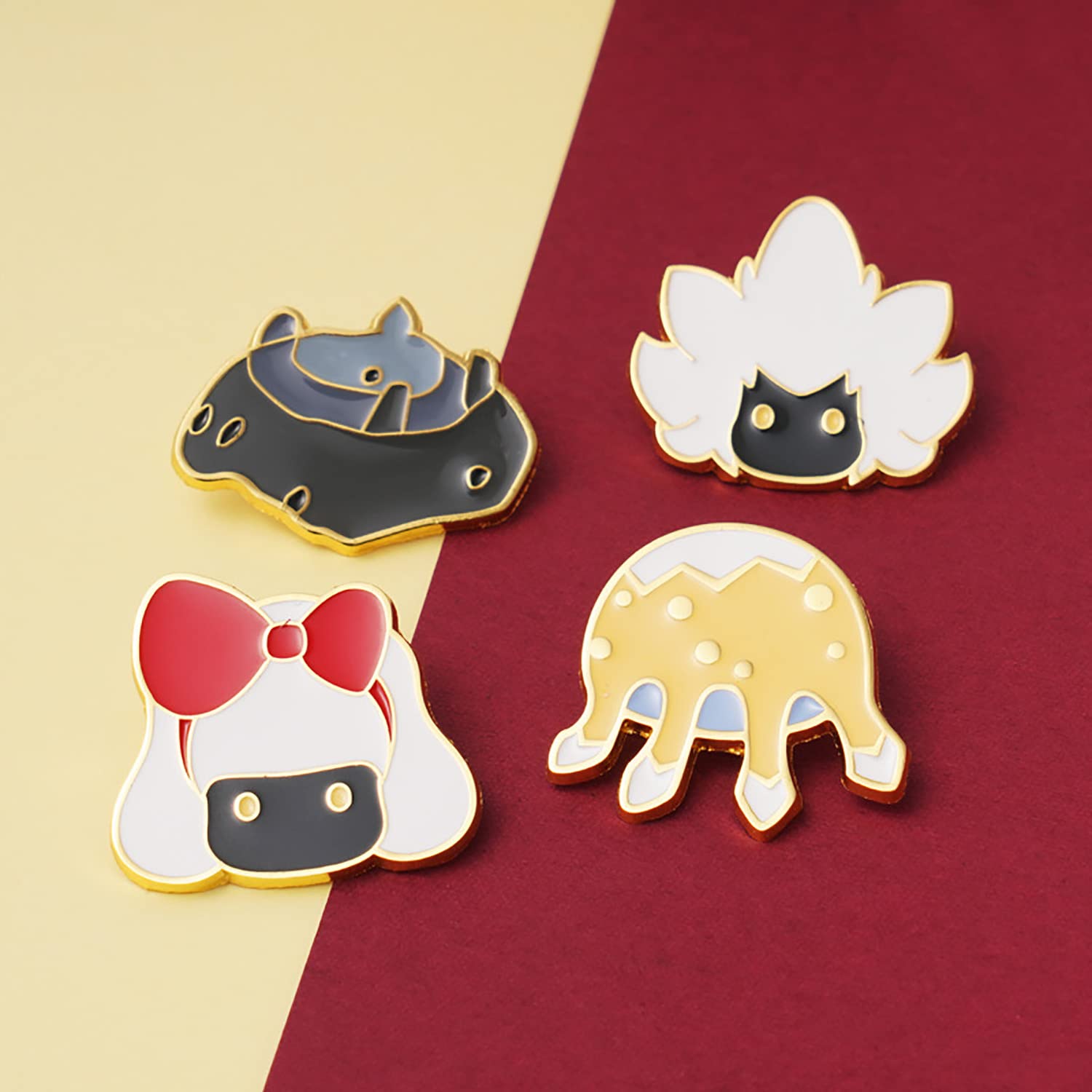 Sky星を紡ぐ子どもたち 花笑むティーセット ピンバッジ 絶版