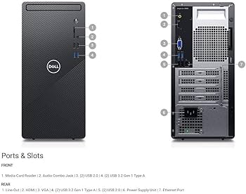 Amazon.co.jp: Dell (デル) Inspiron デスクトップ 3880 第10世代