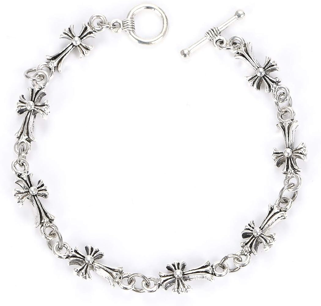 Amazon | [ZIYMU] クロス ブレスレット タイニー プラスブレスレット